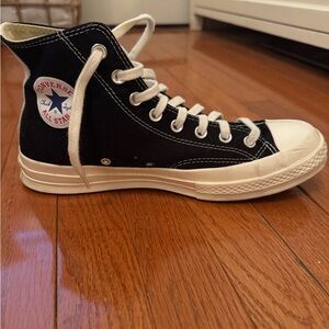 Converse Black and White High-Top Sneakers